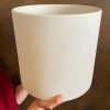 Growurban Matt Pot - White | 33Cm | Indoor Pots