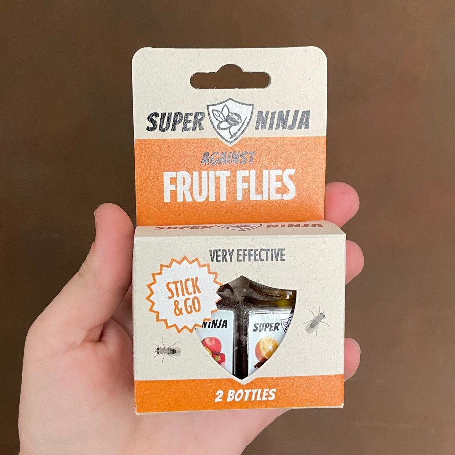 Growurban Fruit Fly Traps | Super Ninja (2 Pack) | Indoor Plant Care