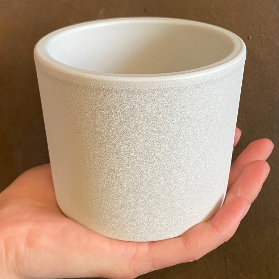 Growurban Matt Pot - White | 10Cm | Indoor Pots