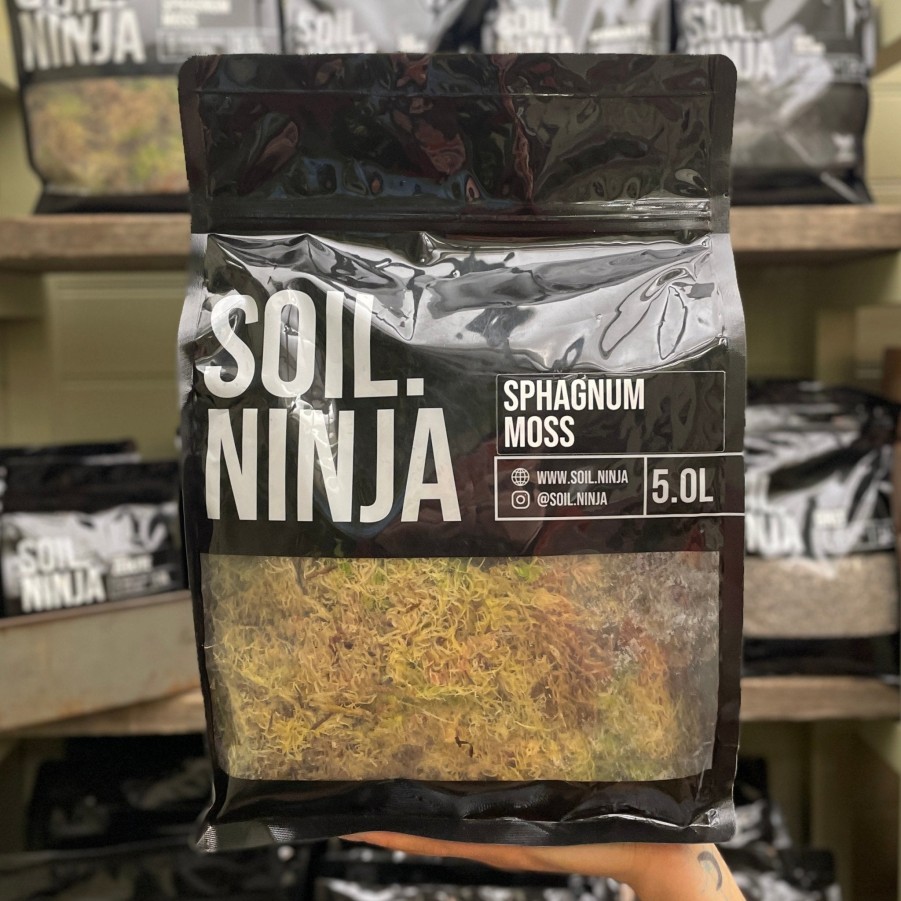 Growurban Soil Ninja - Sphagnum Moss | Soil.Ninja Compost Blends