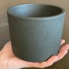 Growurban Matt Pot - Dark Grey | 12Cm | Indoor Pots