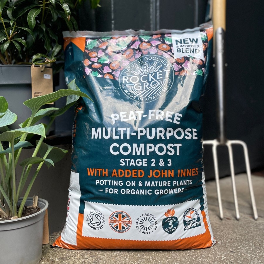 Growurban Rocketgro Multi-Purpose Outdoor Compost 20L | Outdoor Plant Care