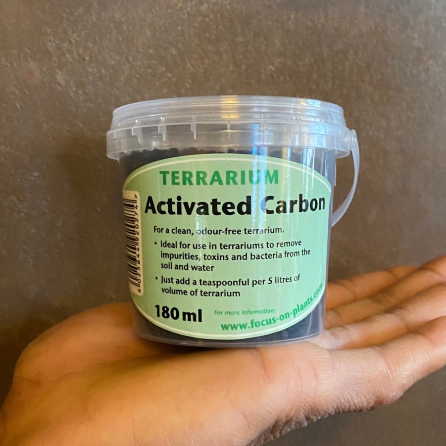 Growurban Terrarium Activated Carbon 180Ml | Indoor Plant Care