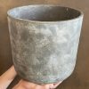 Growurban Cement Pot - Dark | 26Cm | Indoor Pots