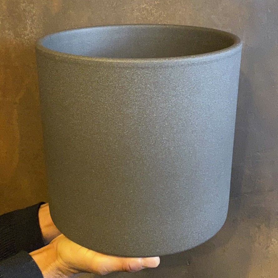 Growurban Matt Pot - Dark Grey | 23Cm | Indoor Pots