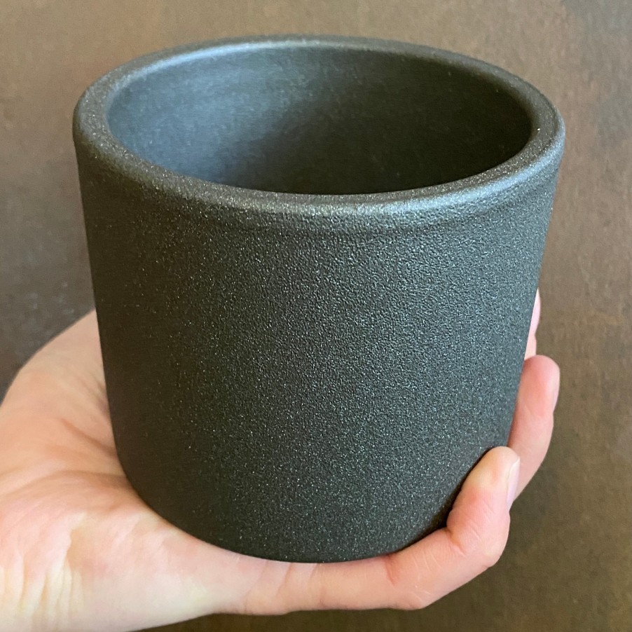 Growurban Matt Pot - Dark Grey | 10Cm | Indoor Pots