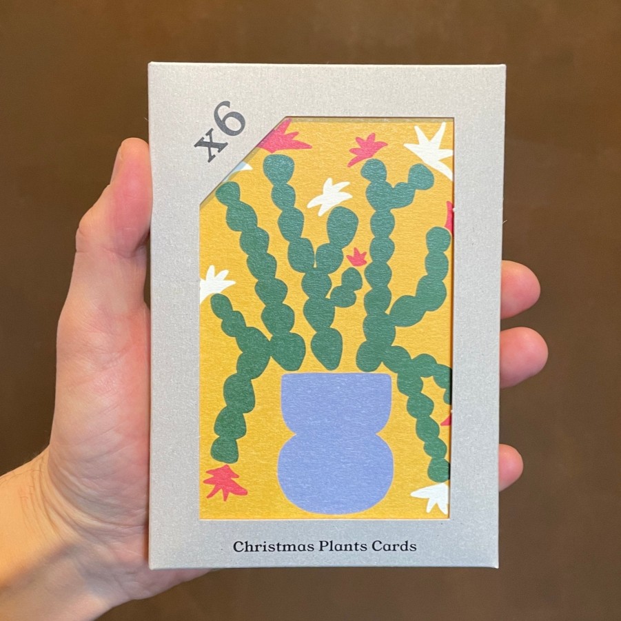 Growurban Christmas Plant Cards - Set Of 6 | Studio Wald | Stationery