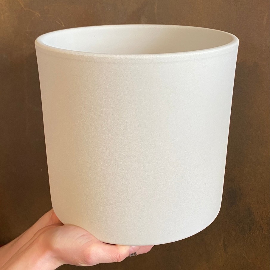 Growurban Matt Pot - White | 23Cm | Indoor Pots