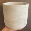 Growurban Cement Pot - Light | 18Cm | Indoor Pots