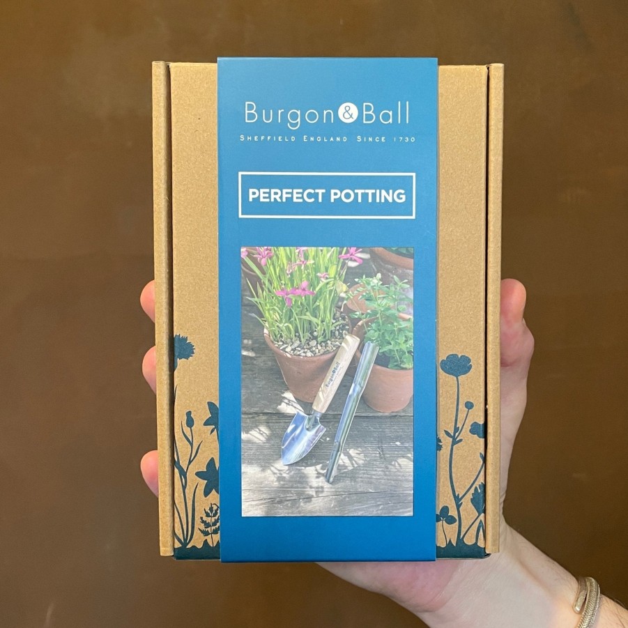 Growurban Potting Time Gift Set By Burgon & Ball | Garden Tools