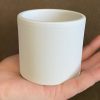 Growurban Matt Pot - White | 7Cm | Indoor Pots