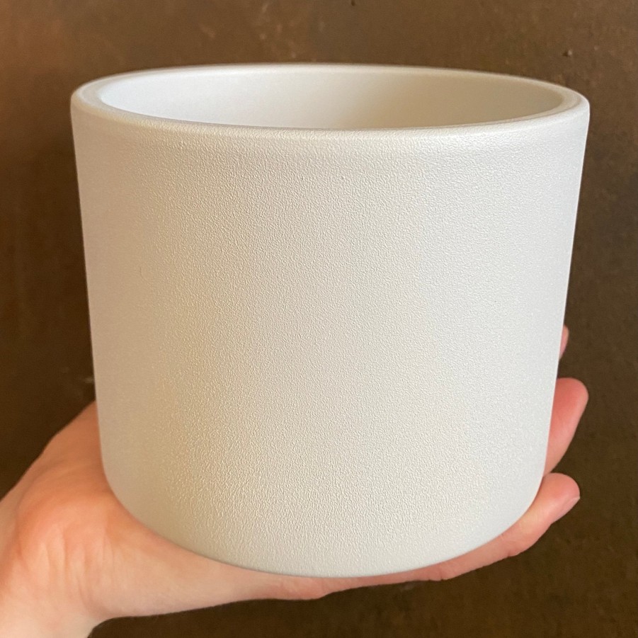 Growurban Matt Pot - White | 12Cm | Indoor Pots