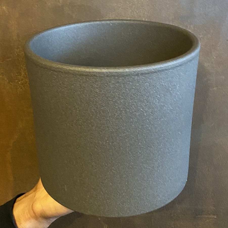 Growurban Matt Pot - Dark Grey | 20Cm | Indoor Pots