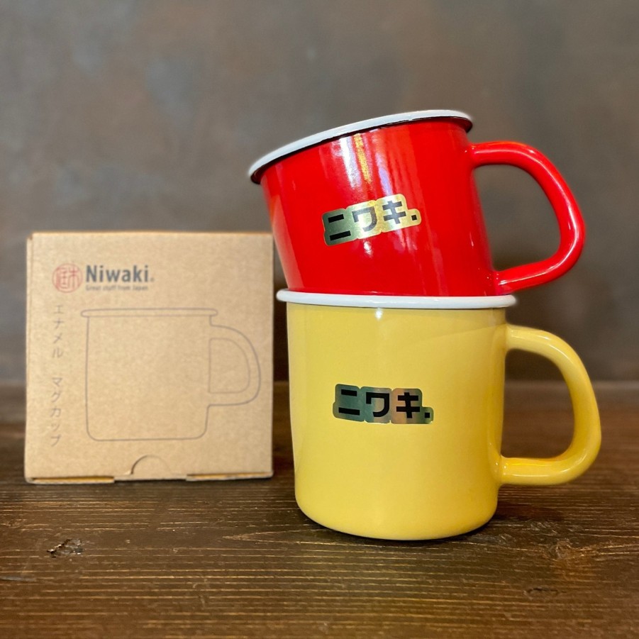 Growurban Niwaki Enamel Mug | Niwaki